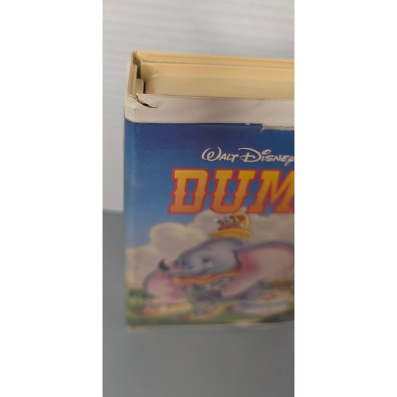 Walt Disney Dumbo VHS Tape Classic Animation Damaged Clamshell Read Description - Picture 2 of 16